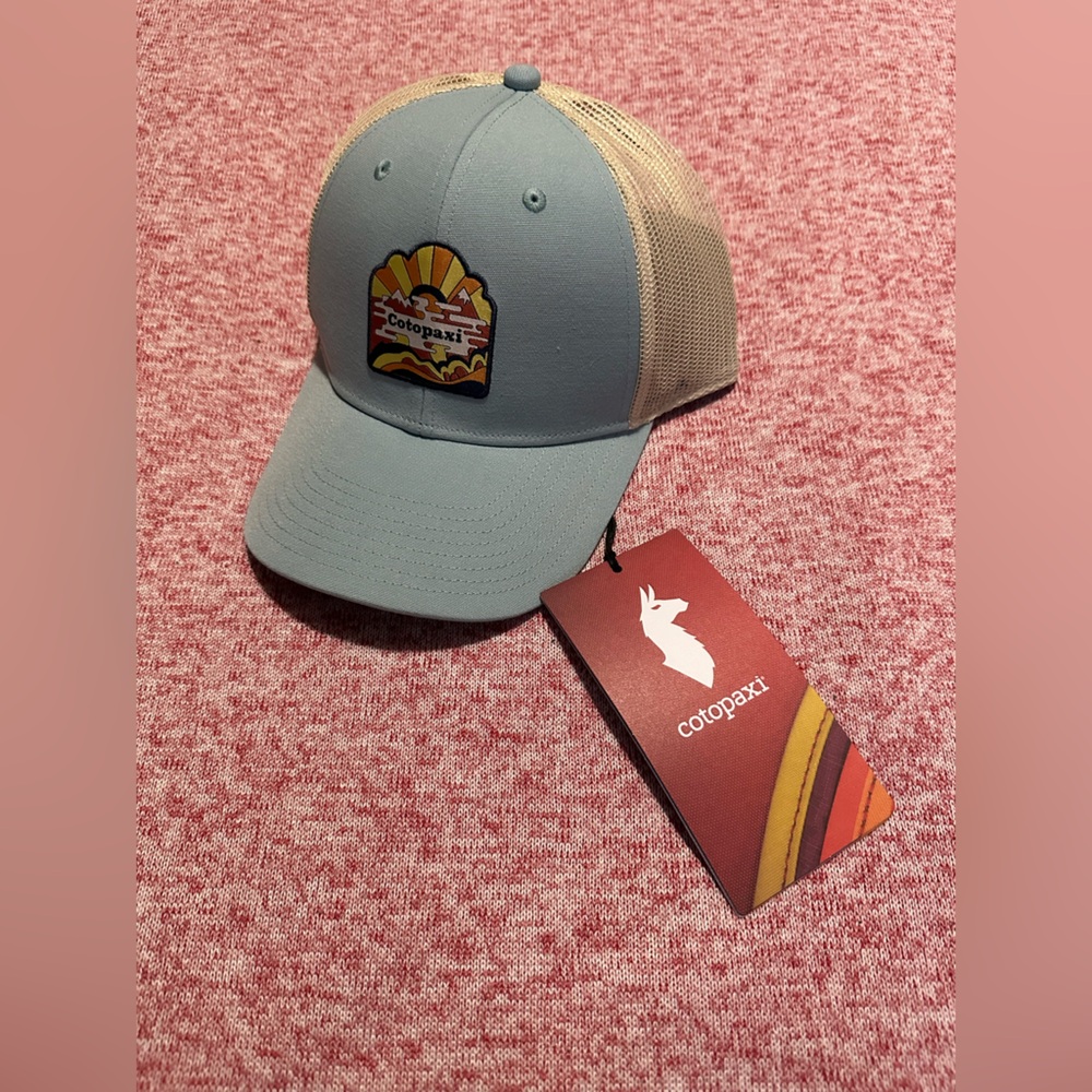 Cotopaxi Unisex Utopia Trucker Snapback Baseball Cap Hat. NWT.